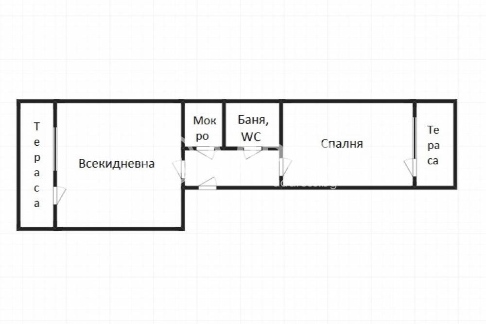 Продава 2-СТАЕН, гр. Бургас, Възраждане, снимка 3 - Апартаменти - 55613984