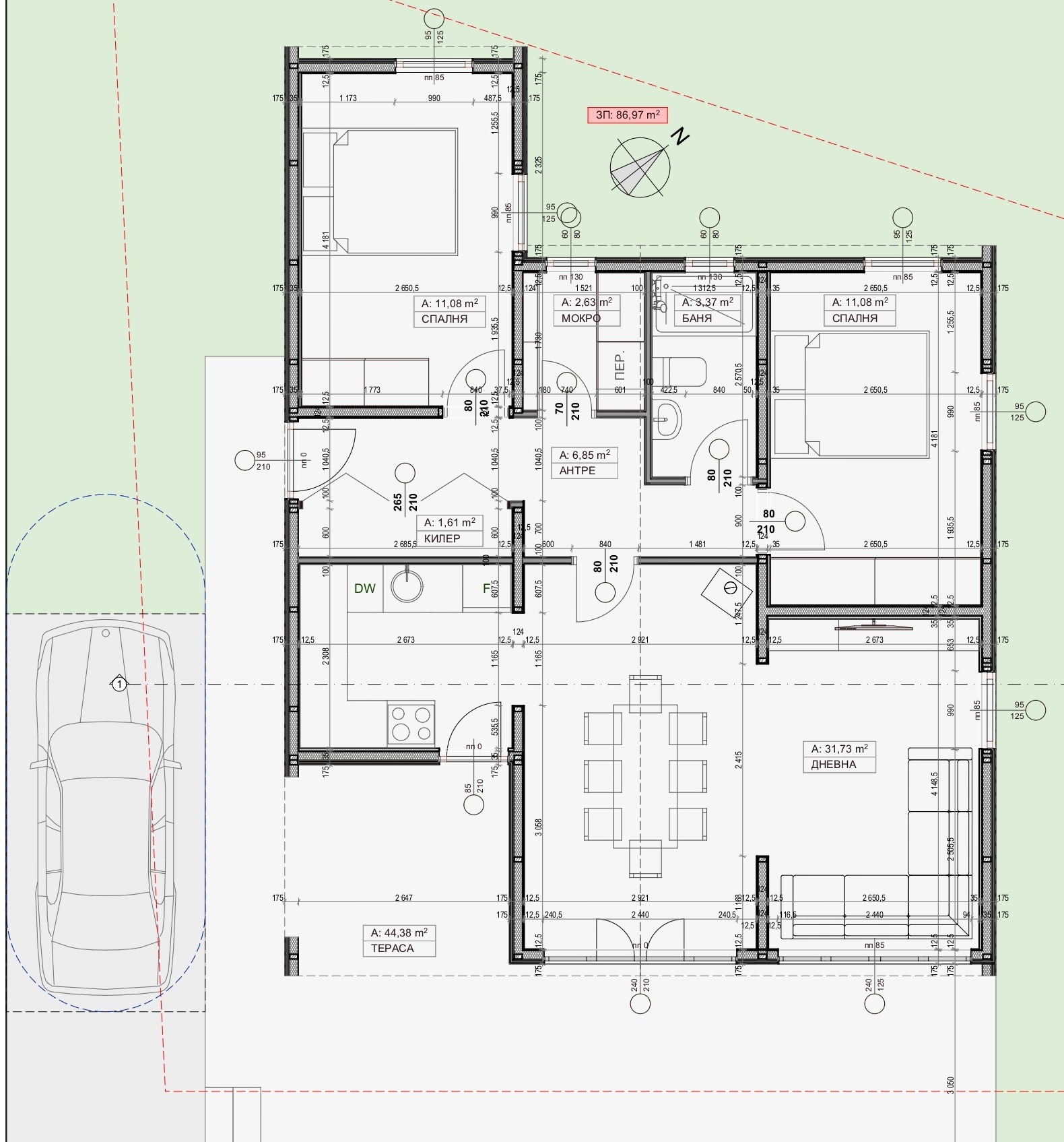 Продава КЪЩА, гр. София, с. Световрачене, снимка 3 - Къщи - 55137961