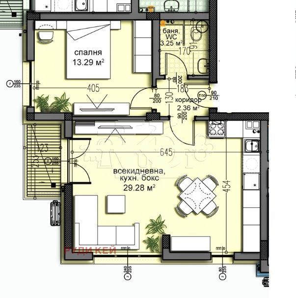 Na sprzedaż  1 sypialnia Warna , Izgrew , 82 mkw | 64084343 - obraz [2]