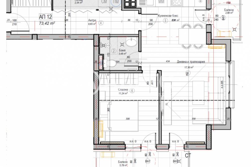 Продава 2-СТАЕН, гр. София, Слатина, снимка 3 - Апартаменти - 52837929