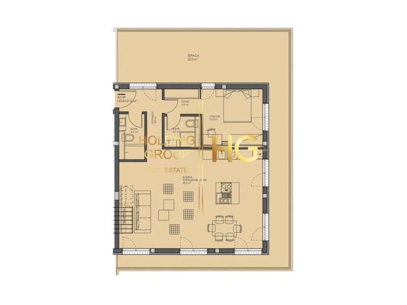 Продава  Мезонет град Варна , Изгрев , 177 кв.м | 24024926 - изображение [3]