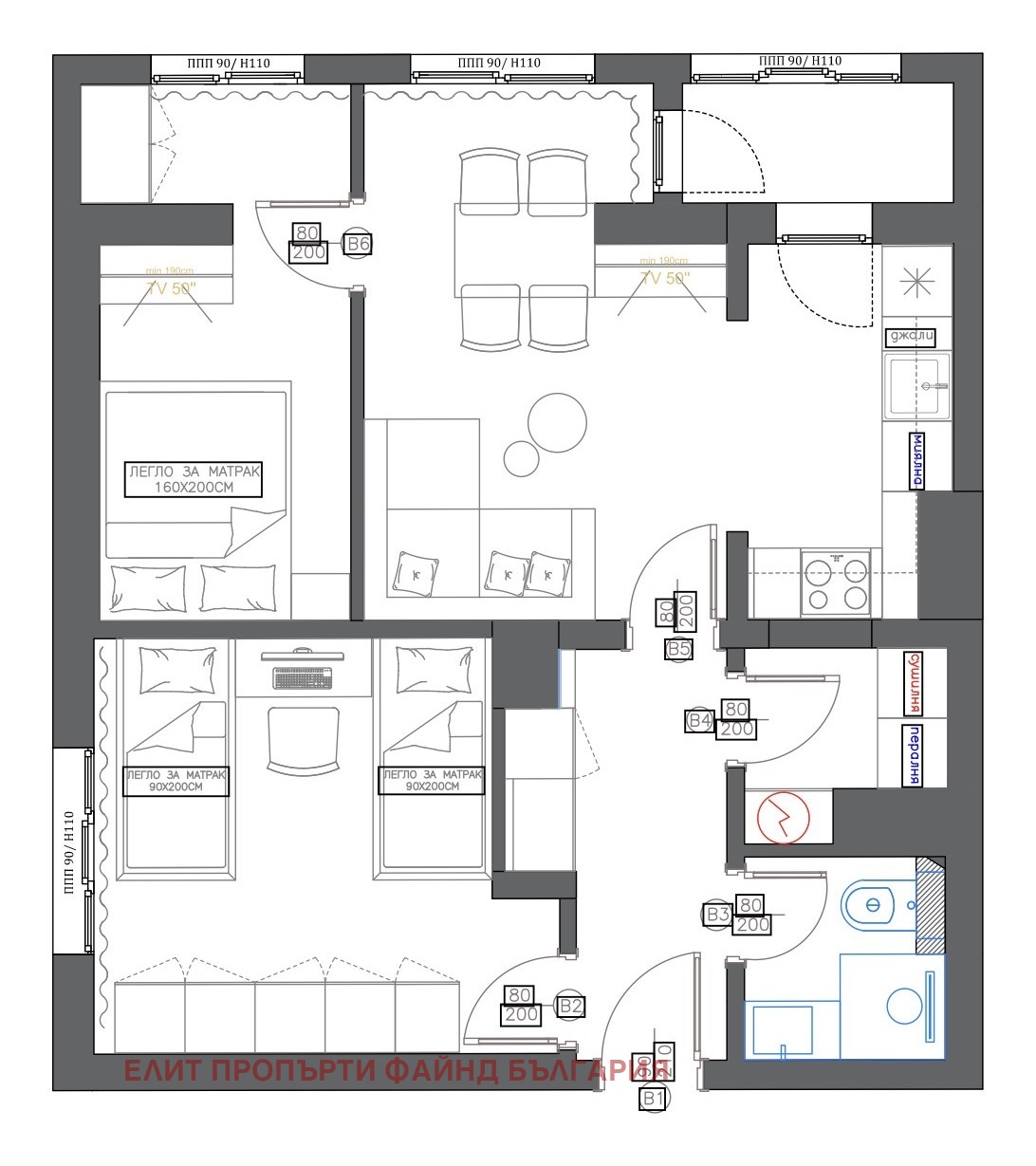 Продава 3-СТАЕН, гр. Варна, Левски 1, снимка 5 - Апартаменти - 56725045