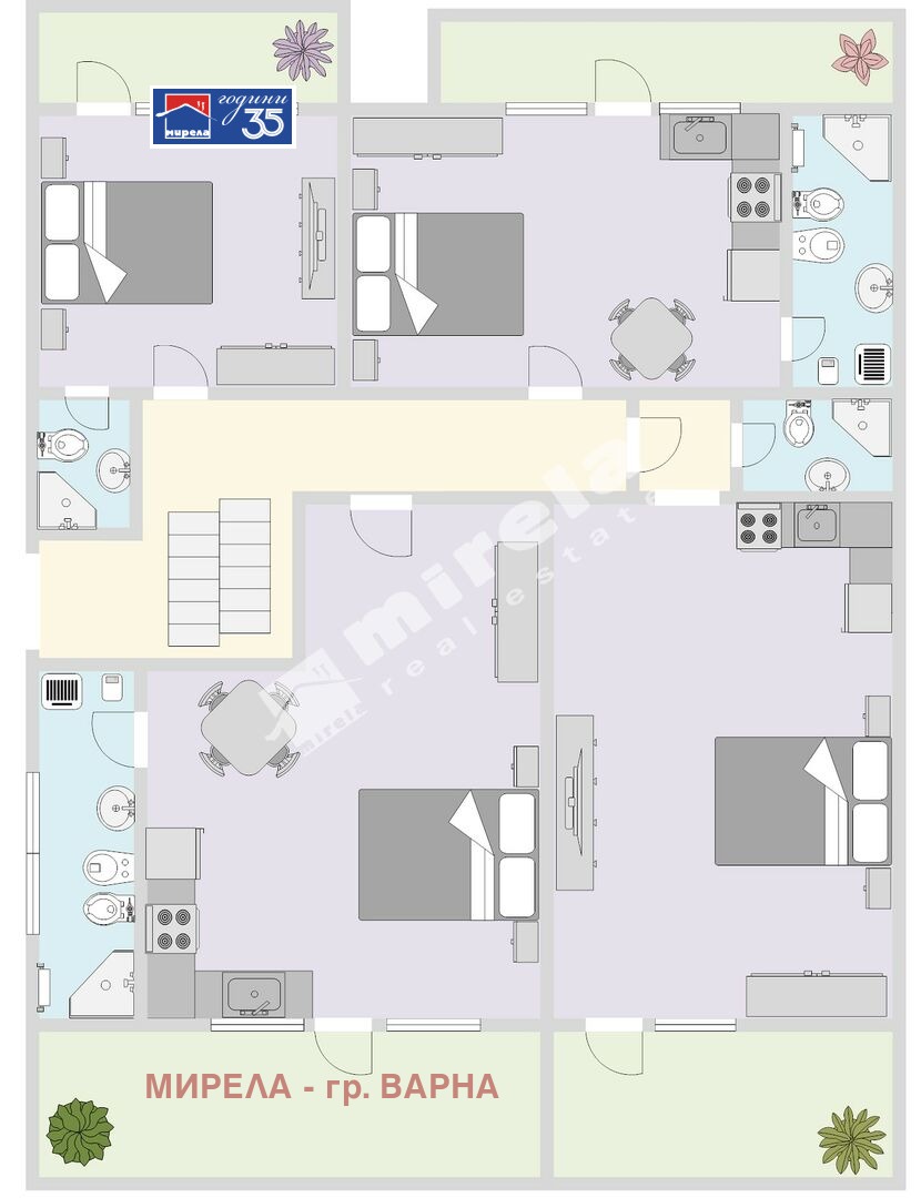 Продава МНОГОСТАЕН, гр. Варна, Център, снимка 2 - Апартаменти - 53793029
