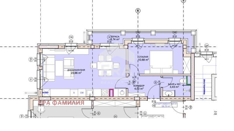 Продава  2-стаен град София , Малинова долина , 71 кв.м | 60140595