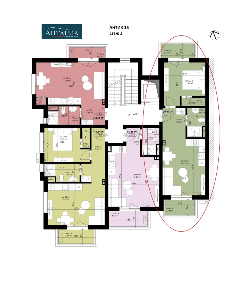 Продава 2-СТАЕН, гр. Созопол, област Бургас, снимка 3 - Апартаменти - 53033442