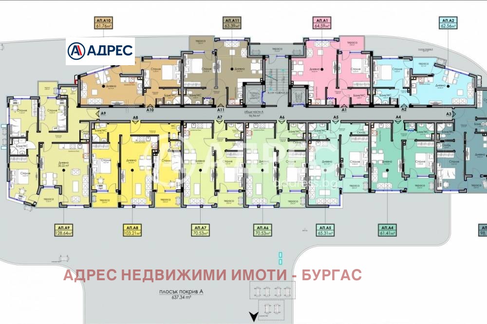 Продава 2-СТАЕН, гр. Бургас, област Бургас, снимка 3 - Апартаменти - 53793941
