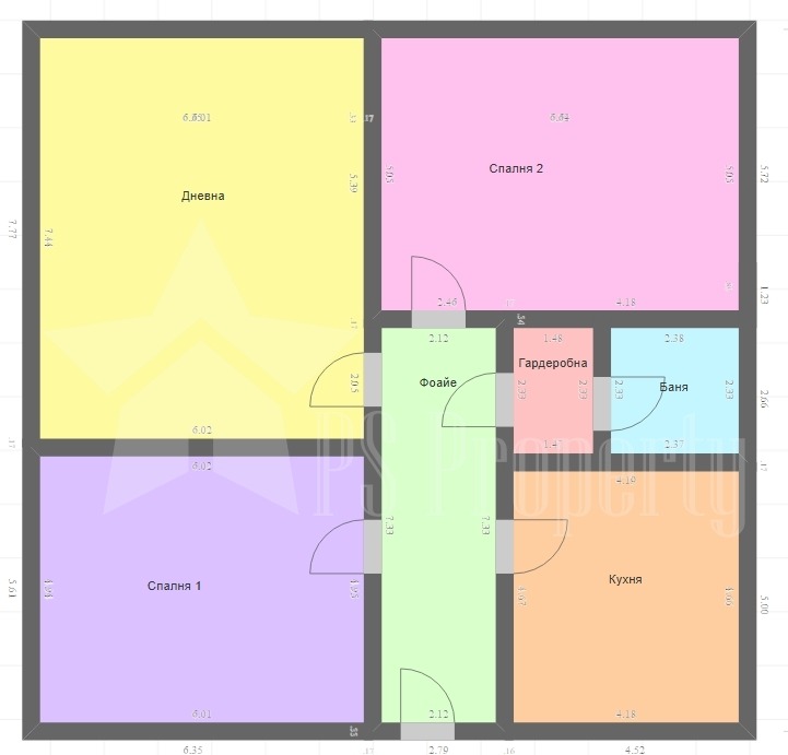 Продава 4-СТАЕН, гр. Стара Загора, Казански - изток, снимка 2 - Апартаменти - 55835756