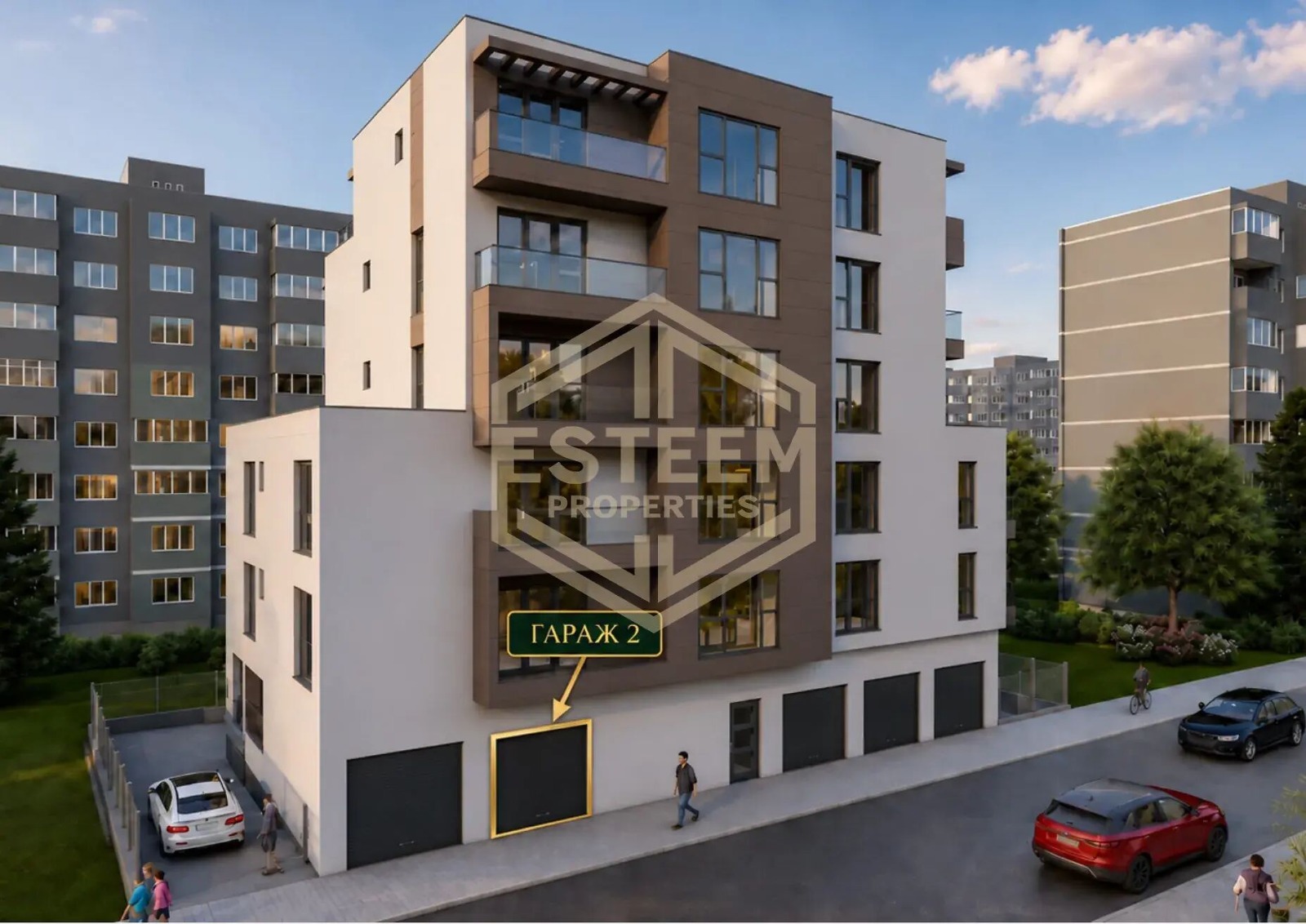 Продава ГАРАЖ, ПАРКОМЯСТО, гр. Русе, Здравец
