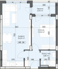 Продава  2-стаен град Пловдив , Тракия , 72 кв.м | 53725281 - изображение [2]