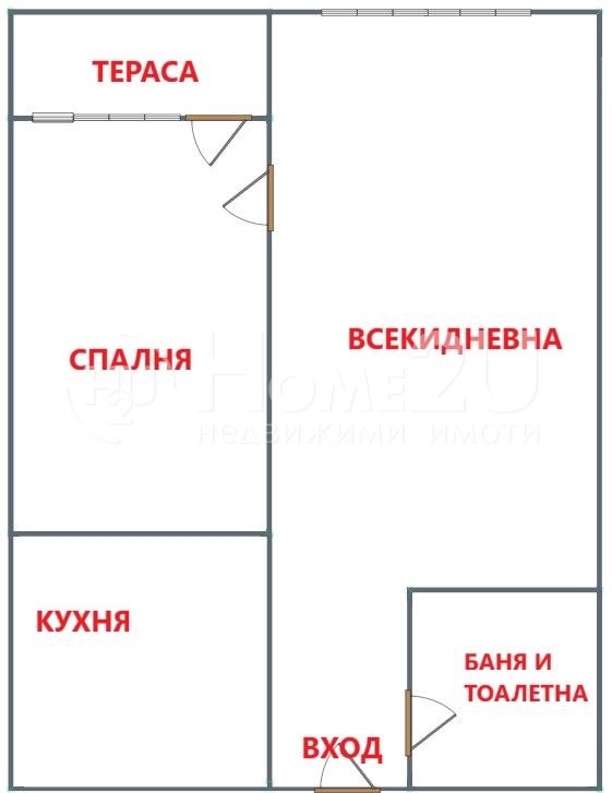 Eladó  1 hálószoba Sofia , Centar , 43 négyzetméter | 20860634 - kép [2]