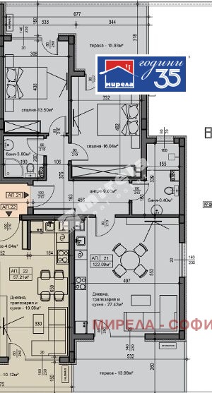 Продава 3-СТАЕН, гр. София, Малинова долина, снимка 13 - Апартаменти - 54734893