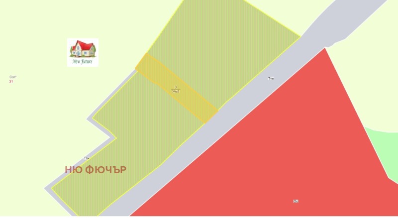 For Sale  Plot Sofia , Suhodol , 1100 sq.m | 44498816 - image [2]