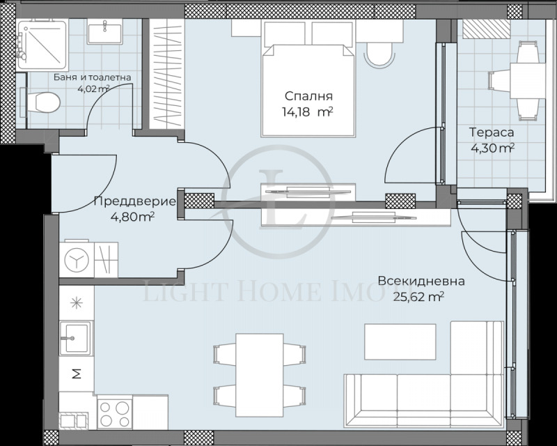 À venda  1 quarto Plovdiv , Ostromila , 72 m² | 75712883 - imagem [5]