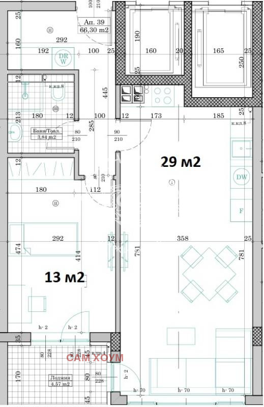 Satılık  1 yatak odası Varna , Kaysieva gradina , 76 metrekare | 86486963