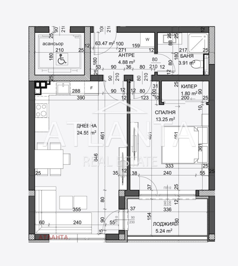 Продава  2-стаен, град Варна, Възраждане 1 •  117 400 EUR • ID 83168935 — holmes.bg - [1] 