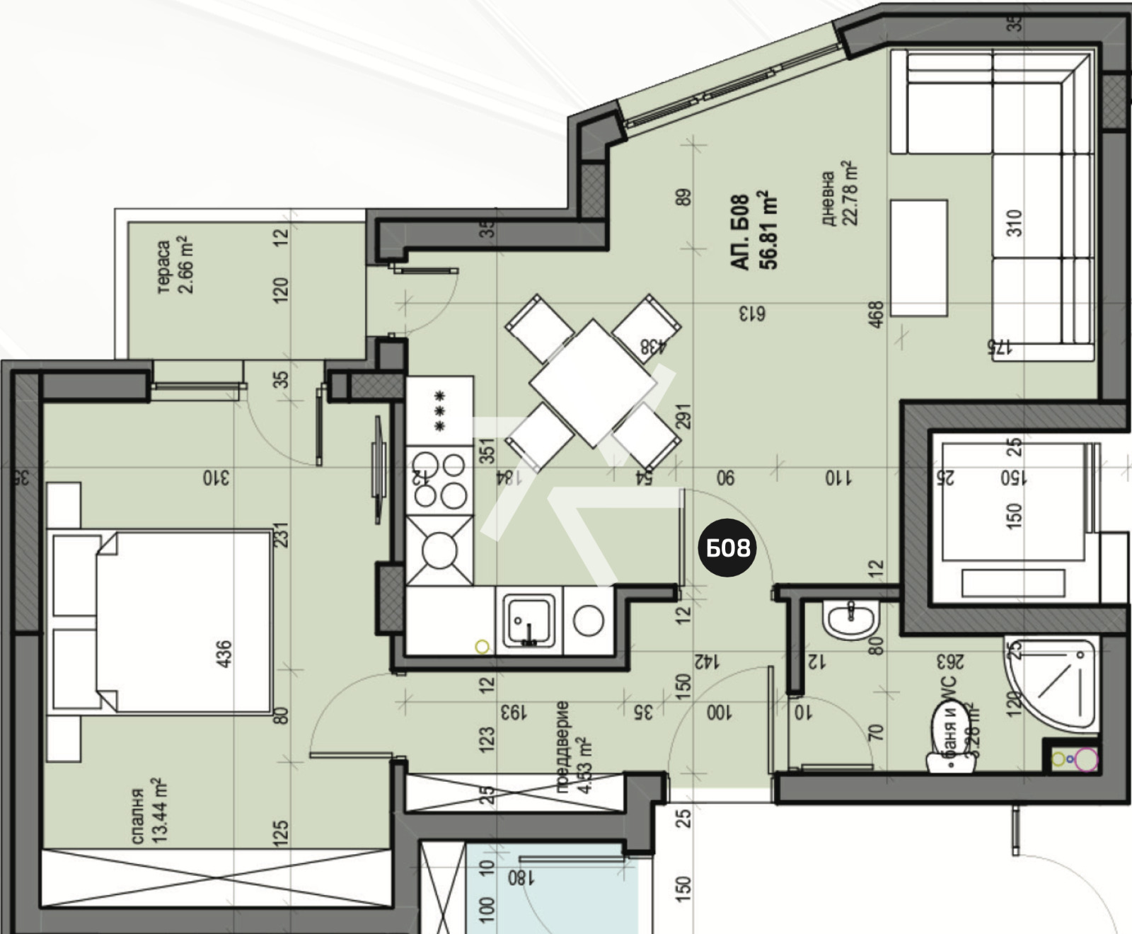 Продава 2-СТАЕН, гр. София, Люлин 5, снимка 10 - Апартаменти - 53872645