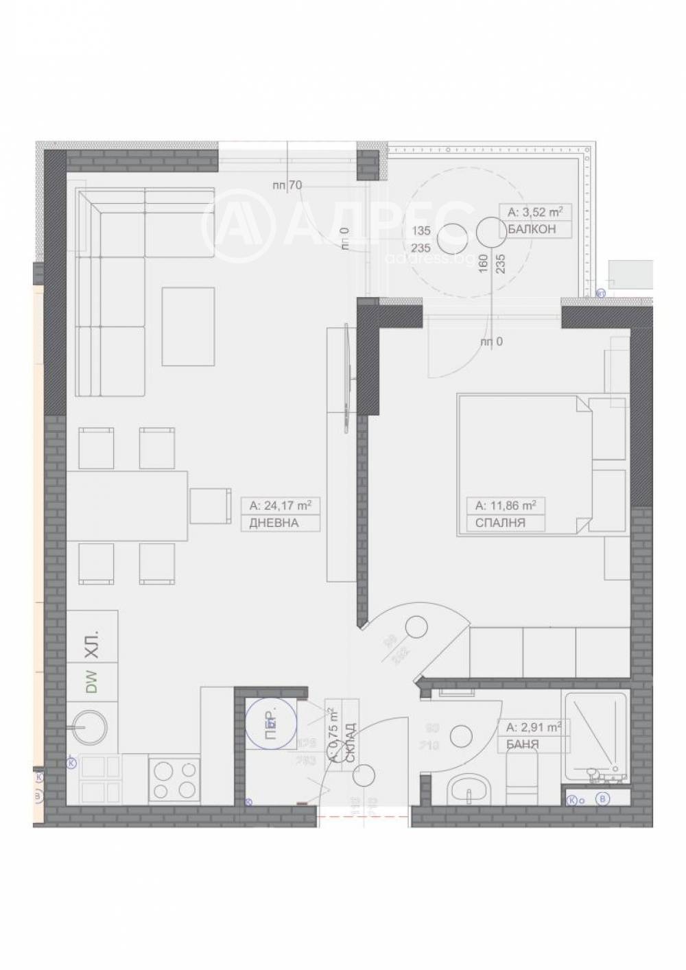Продава 2-СТАЕН, гр. София, Надежда 3, снимка 3 - Апартаменти - 54063193
