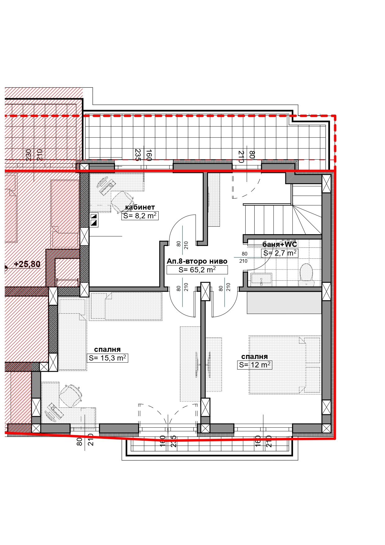 Продава МЕЗОНЕТ, гр. Русе, Централен южен район, снимка 4 - Апартаменти - 54121728