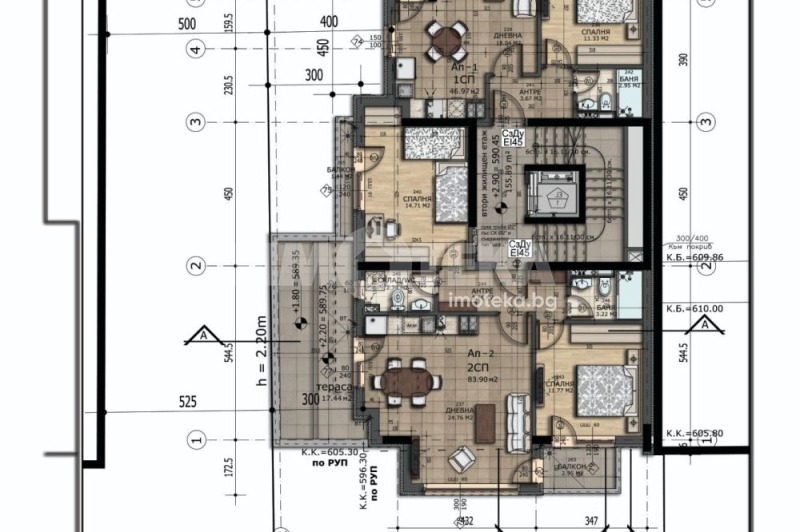 Продава  2-стаен град София , Лагера , 58 кв.м | 78649528 - изображение [2]