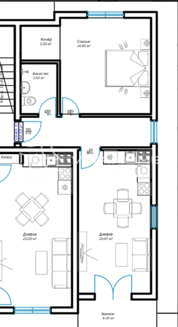 For Sale  1 bedroom Varna , m-t Pchelina , 70 sq.m | 11912258 - image [3]