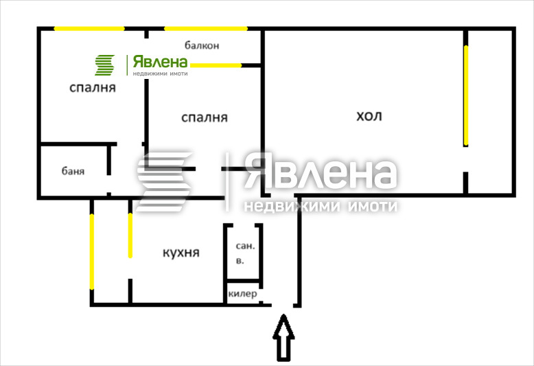 Продава 3-СТАЕН, гр. София, Надежда 1, снимка 16 - Aпартаменти - 49564433