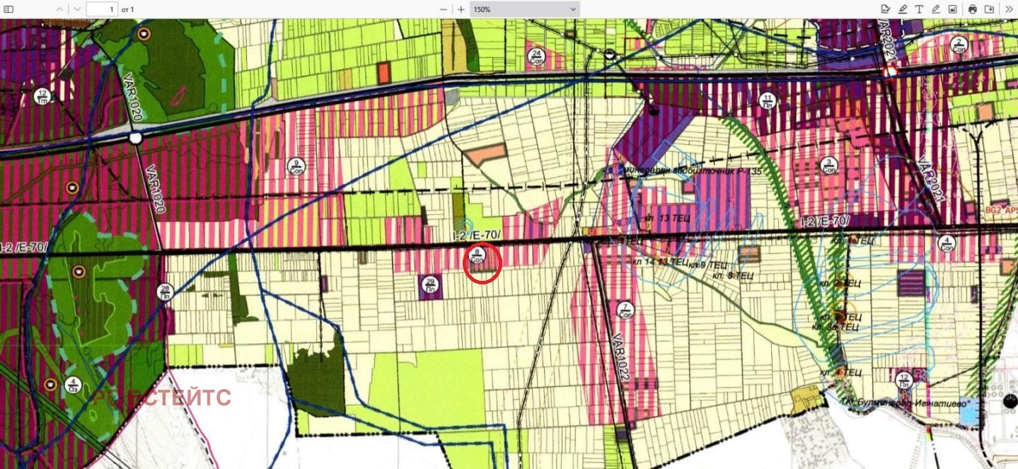Продава ПАРЦЕЛ, гр. Аксаково, област Варна, снимка 3 - Парцели - 46810094