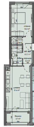 Продава  2-стаен град Варна , м-т Акчелар , 70 кв.м | 52609546 - изображение [2]