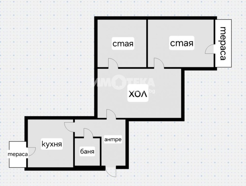 Til salg  2 soveværelser Sofia , Tsentar , 89 kvm | 75114609 - billede [4]