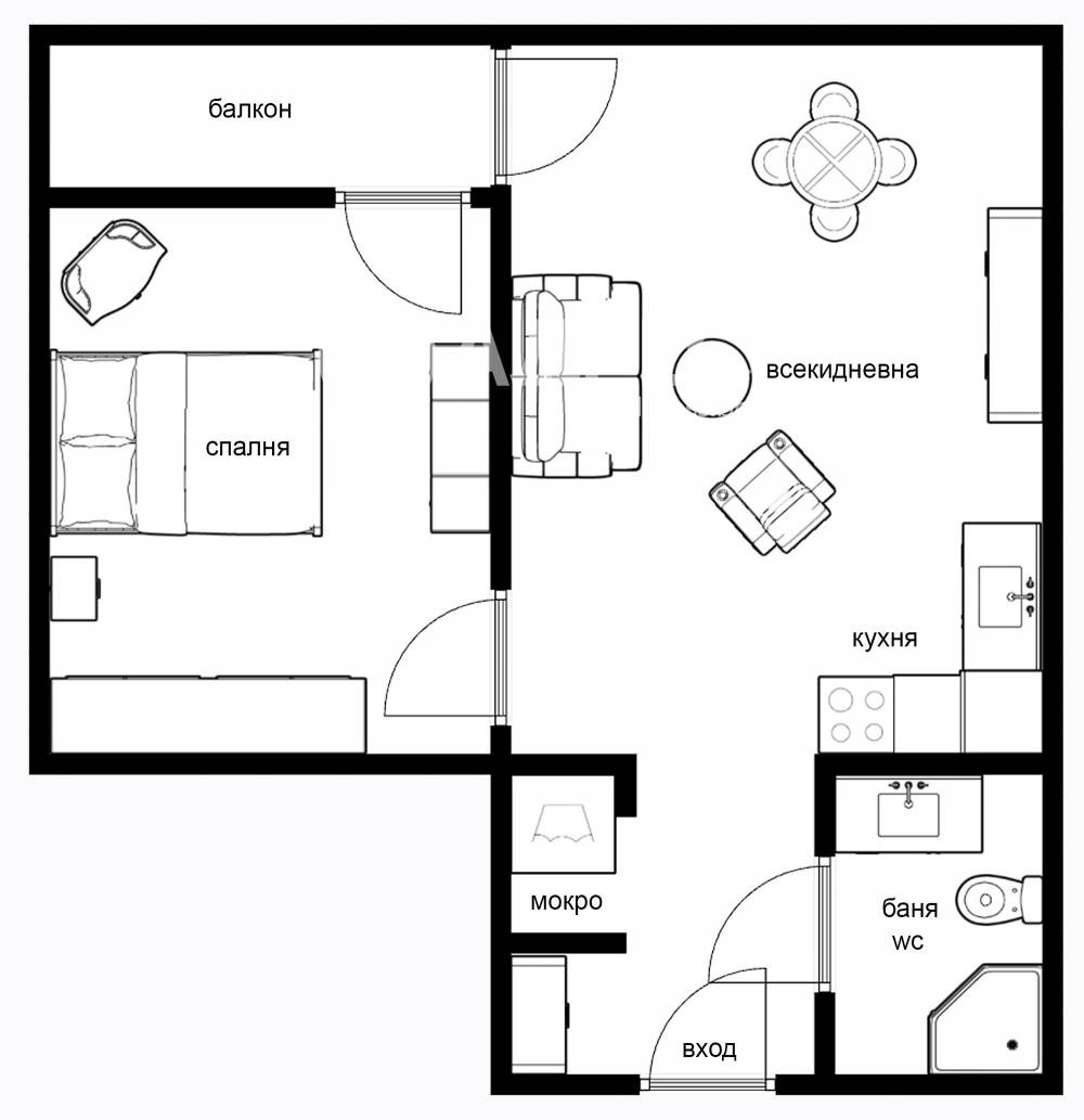 Продава 2-СТАЕН, гр. София, Банишора, снимка 4 - Апартаменти - 55025170