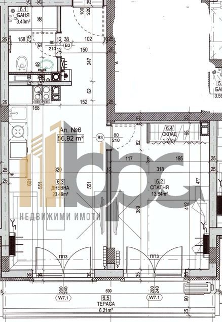 Satılık  1 yatak odası Sofia , Krastova vada , 66 metrekare | 32848032 - görüntü [15]