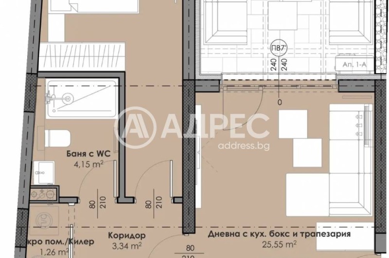 Продава  3-стаен град София , Връбница 2 , 96 кв.м | 98149425 - изображение [2]