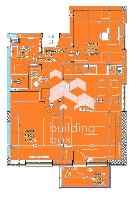 Продава 3-СТАЕН, гр. Варна, Кайсиева градина, снимка 2 - Апартаменти - 55492512
