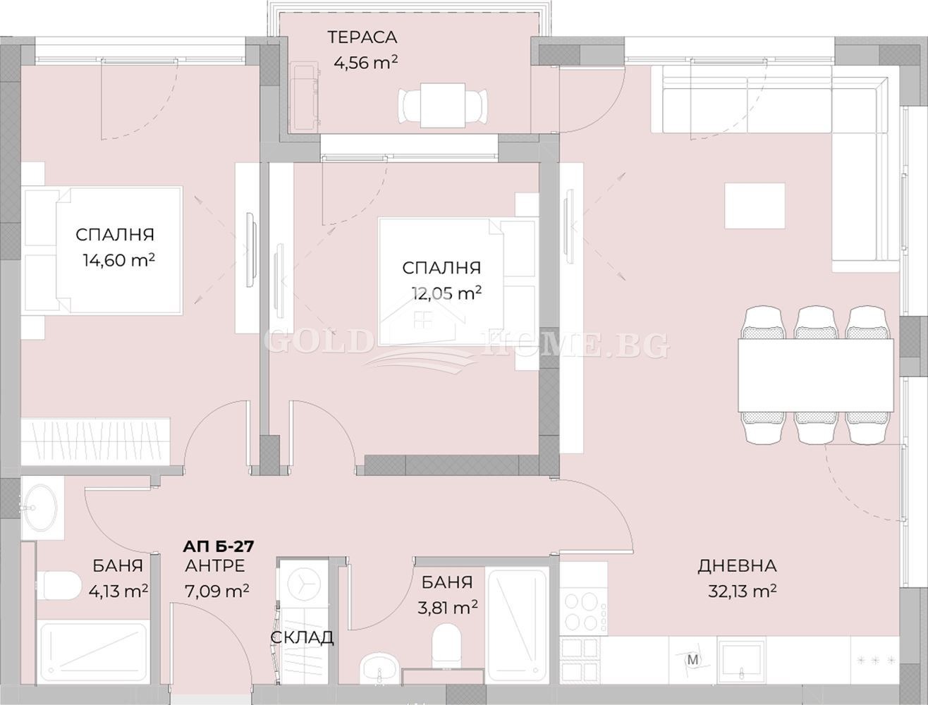 Продава 3-СТАЕН, гр. Пловдив, Остромила, снимка 2 - Апартаменти - 53175480
