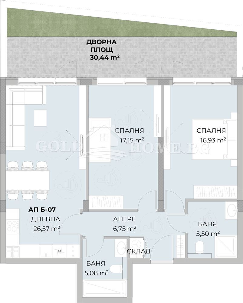 Продава 3-СТАЕН, гр. Пловдив, Остромила, снимка 4 - Апартаменти - 53175480