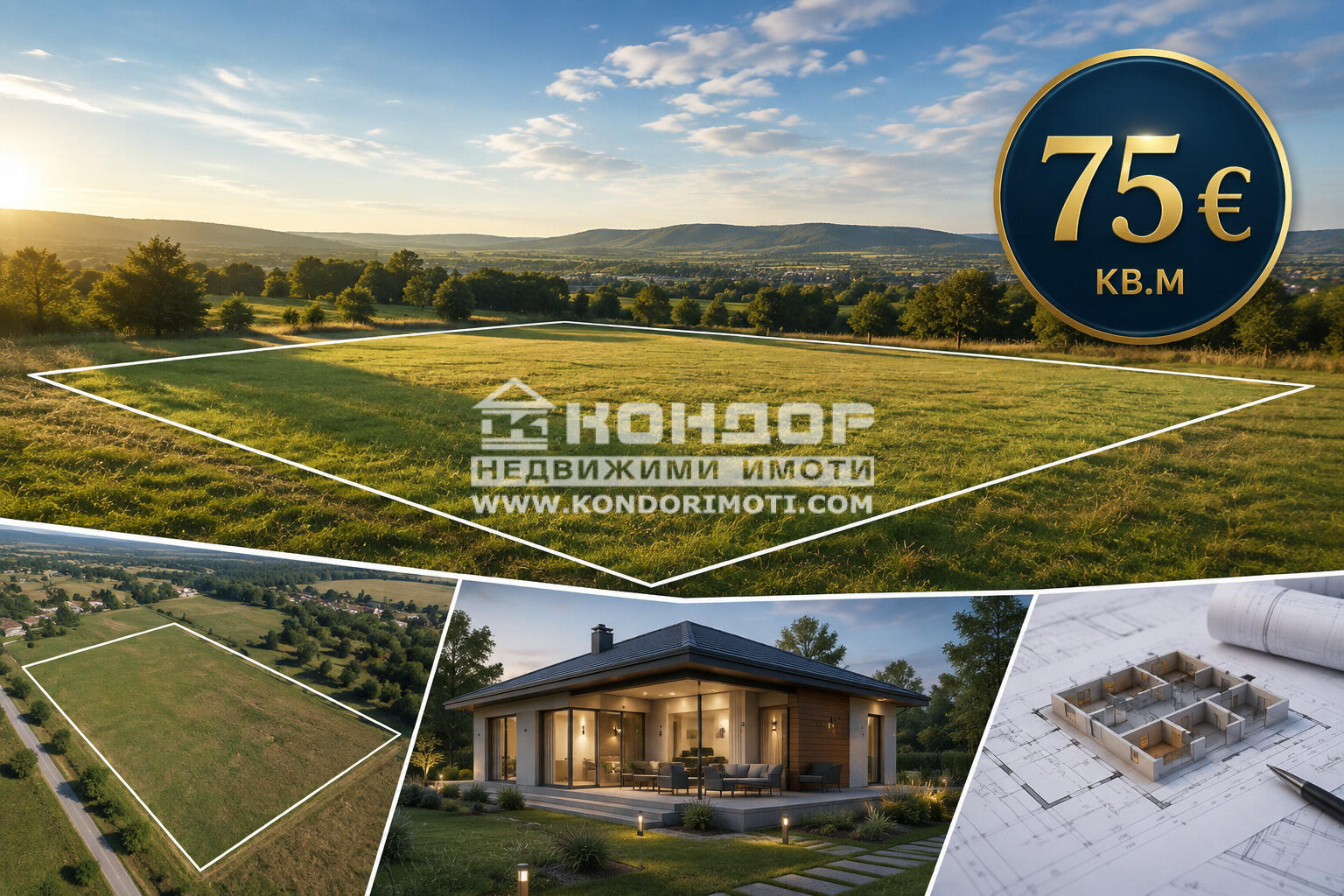 Продава ПАРЦЕЛ, с. Марково, област Пловдив