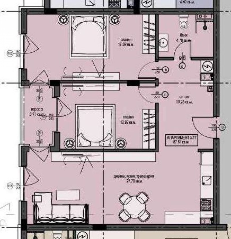 Продава 3-СТАЕН, гр. Велинград, област Пазарджик, снимка 2 - Апартаменти - 53379848