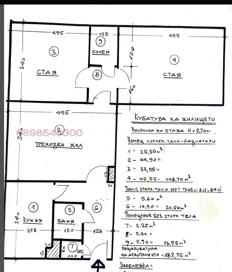 For Sale  2 bedroom Sofia , Druzhba 1 , 78 sq.m | 51022383
