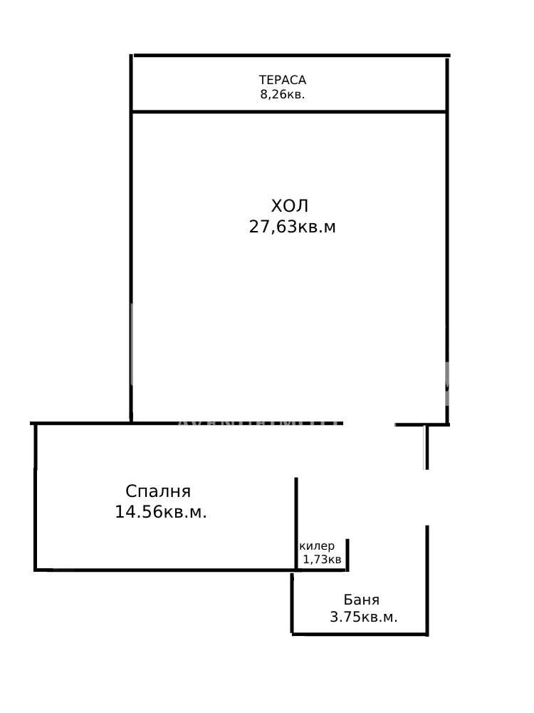 For Sale  1 bedroom Plovdiv , Yuzhen , 73 sq.m | 87042705 - image [7]