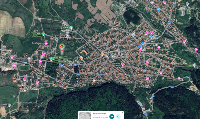 Продава ПАРЦЕЛ, гр. Сапарева баня, област Кюстендил, снимка 4 - Парцели - 52687503