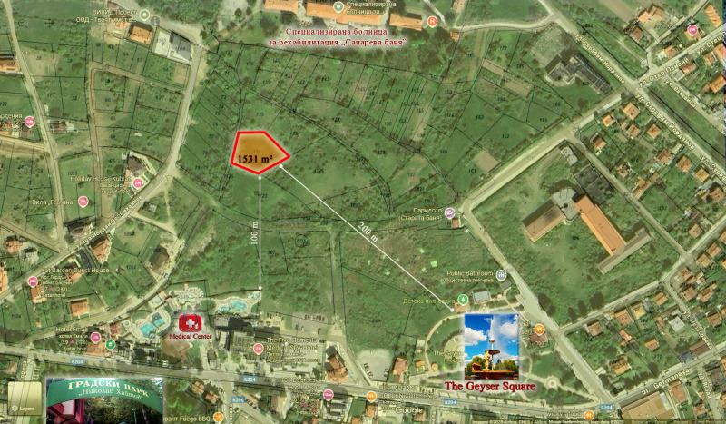 Продава ПАРЦЕЛ, гр. Сапарева баня, област Кюстендил, снимка 2 - Парцели - 52687503