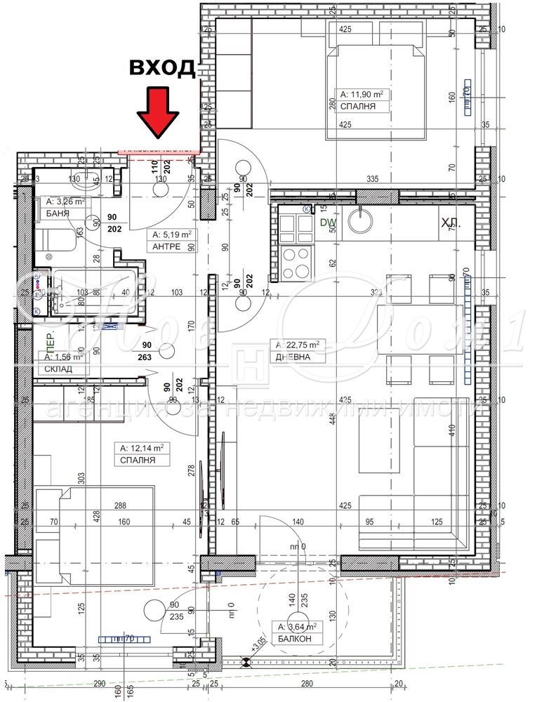 Продава 3-СТАЕН, гр. София, Слатина, снимка 4 - Апартаменти - 55085734
