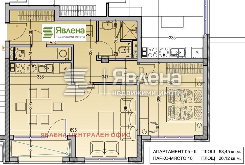 In vendita  1 camera da letto Sofia , Dragalevtsi , 86 mq | 92137713 - Immagine [10]