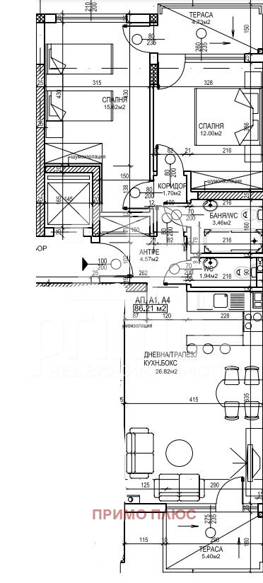 In vendita  2 camere da letto Sofia , Dragalevtsi , 98 mq | 27668644 - Immagine [3]