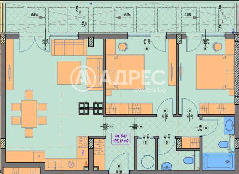 Продава 3-СТАЕН, гр. София, Манастирски ливади, снимка 3 - Апартаменти - 53149020