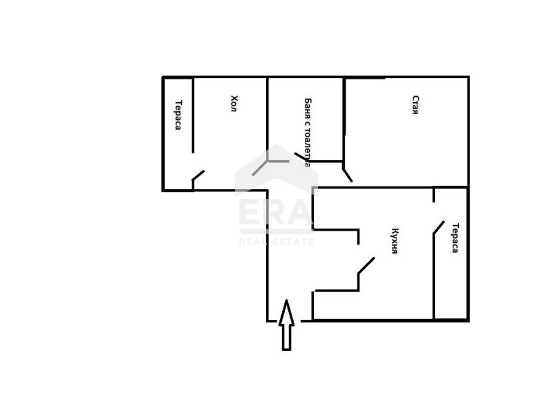 Продава 2-СТАЕН, гр. Перник, Център, снимка 13 - Апартаменти - 52642511