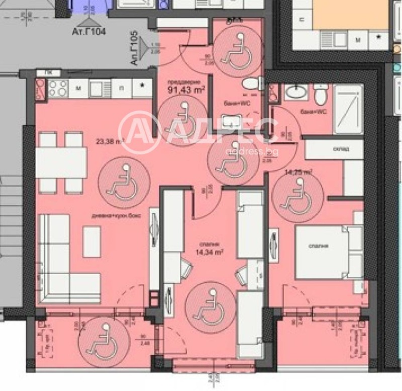 Продава 3-СТАЕН, гр. Бургас, Изгрев, снимка 4 - Апартаменти - 53007303