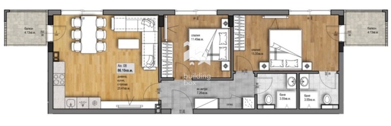 Продава 3-СТАЕН, гр. Пловдив, Христо Смирненски, снимка 9 - Апартаменти - 53286007