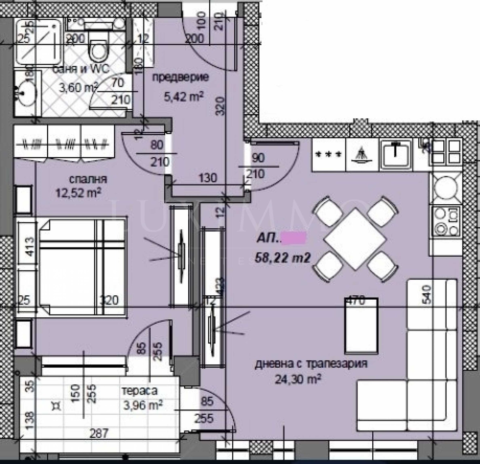 Продава 2-СТАЕН, гр. Пловдив, Христо Смирненски, снимка 2 - Апартаменти - 55098953