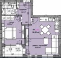 Продава  2-стаен град Пловдив , Христо Смирненски , 72 кв.м | 65268720 - изображение [2]
