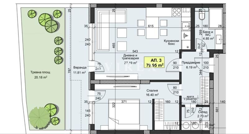 For Sale  1 bedroom Plovdiv , Hristo Smirnenski , 100 sq.m | 40748294